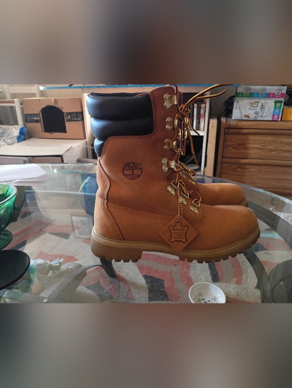 Timberland 40 Below Super Boot Wheat Sz. 8.5 men